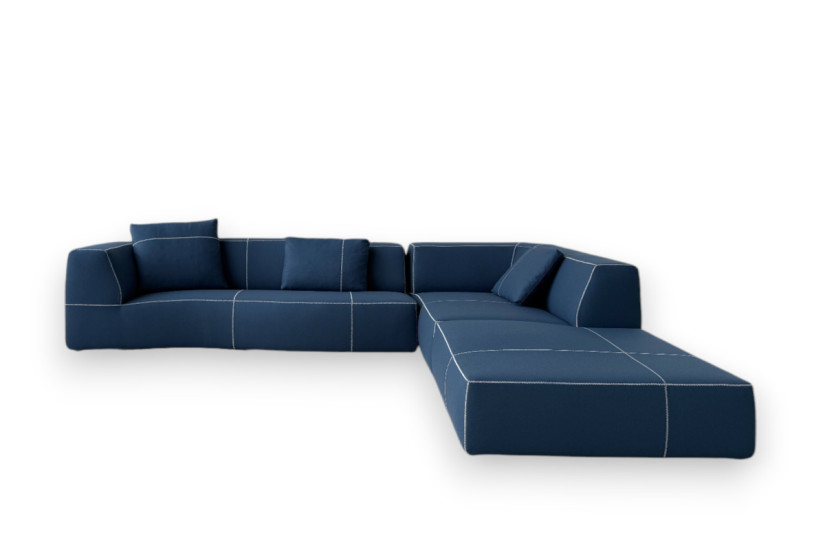 Divano Bend blu (Offerta Expo) B&B Italia - 6
