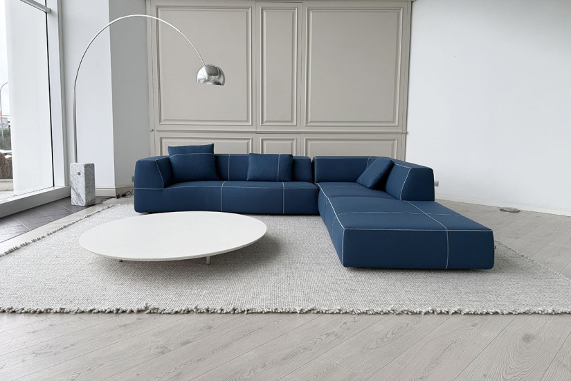 Bend Blue Sofa (Expo Offer) B&B Italia - 1