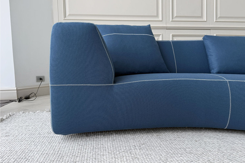 Divano Bend blu (Offerta Expo) B&B Italia - 3