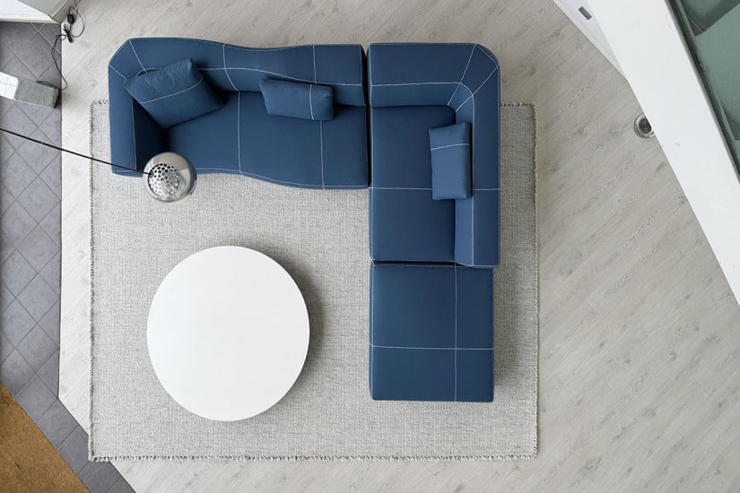 Bend Blue Sofa (Expo Offer) B&B Italia - 5
