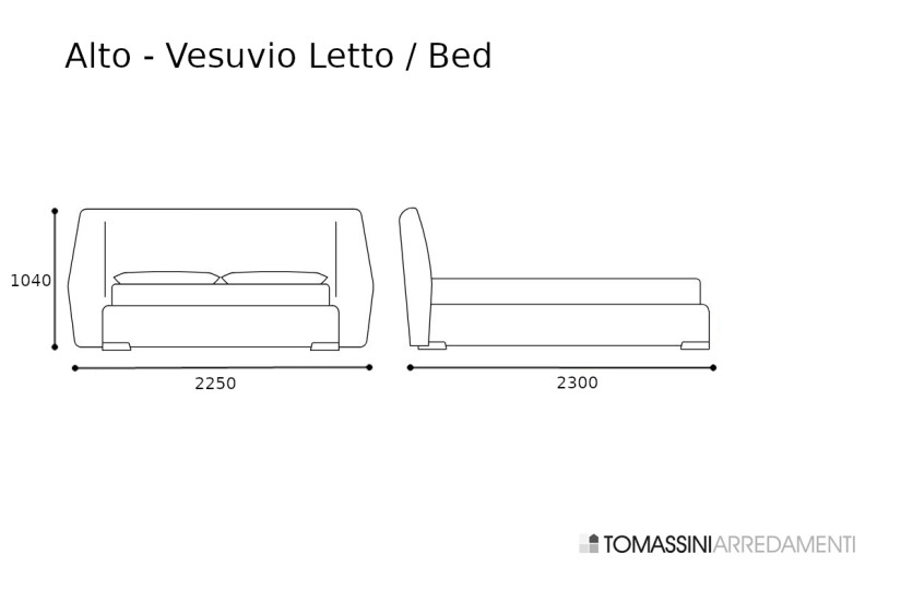 Letto Vesuvio  - 9