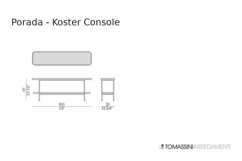 Console Koster Porada - 5