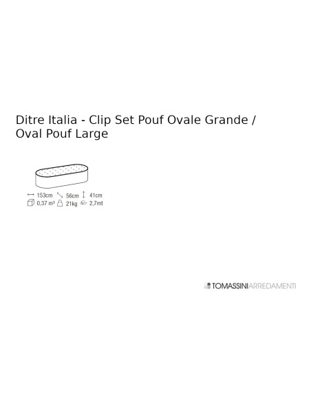 Clip Set Pouf Ditre Italia - 8