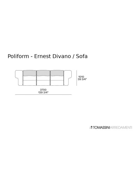 Canapé Ernest Poliform - 5