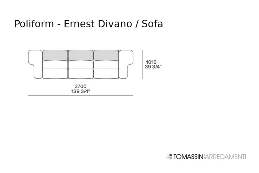 Canapé Ernest Poliform - 5