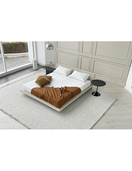 Letto Chemise Bed in pelle beige (Offerta Expo) Living Divani - 2