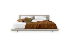 Letto Chemise Bed in pelle beige (Offerta Expo) Living Divani - 6