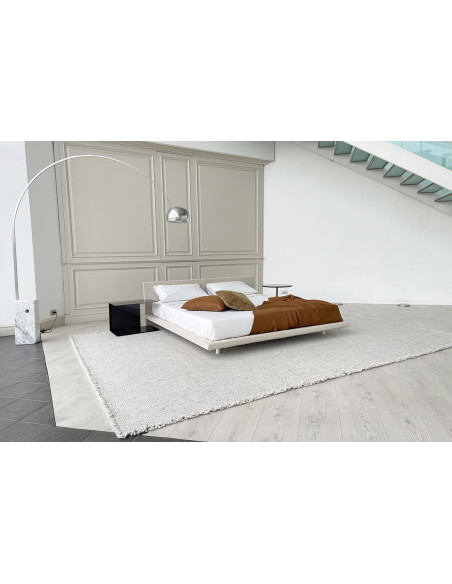 Letto Chemise Bed in pelle beige (Offerta Expo) Living Divani - 5