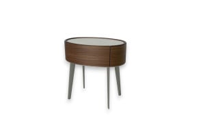 Kelly Nightstand in Canaletto Walnut (Expo Offer) Poliform - 7