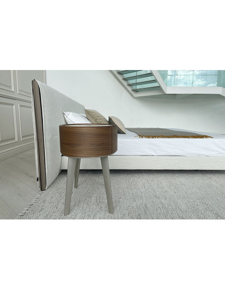Comodino Kelly in noce canaletto (Expo Offer) Poliform - 2