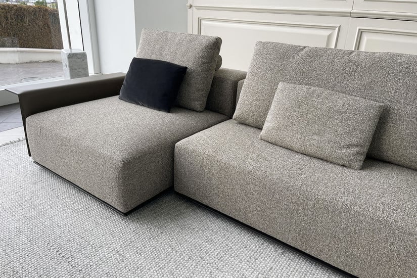 Canapé Westside taupe (Offre Expo) Poliform - 4