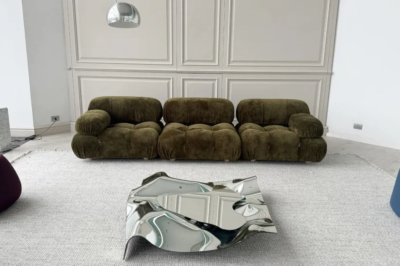 Camaleonda Olive Green Sofa B&B Italia - 2