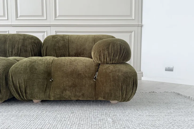 Camaleonda Olive Green Sofa B&B Italia - 4