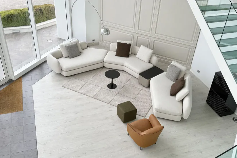 Saint Germain Beige Sofa (Expo Offer) Poliform - 3