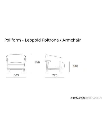 Poltrona Leopold Poliform - 7
