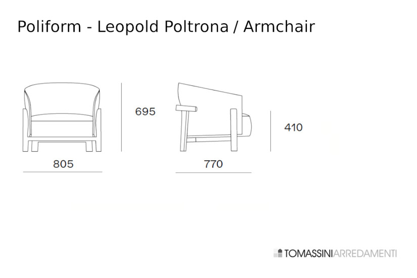 Fauteuil Leopold Poliform - 7