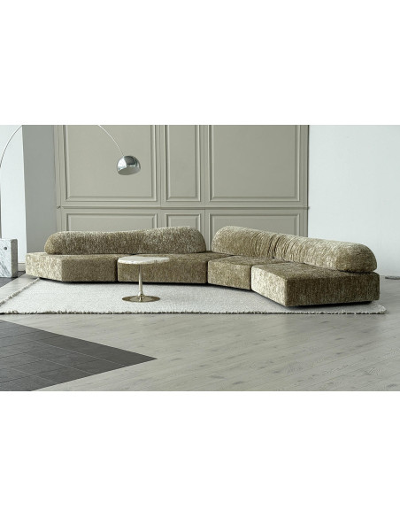 Divano On The Rocks oro Edra - 3