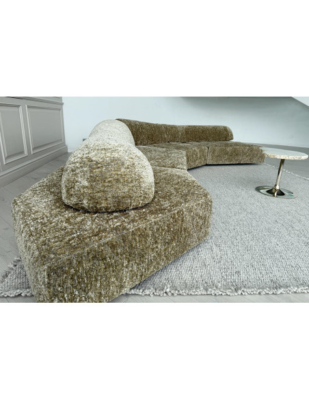 On The Rocks Gold Sofa Edra - 4