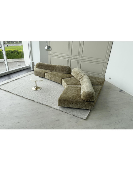 On The Rocks Gold Sofa Edra - 6