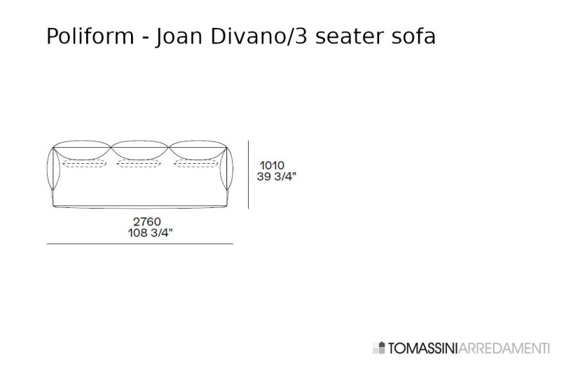 Joan Sofa Poliform - 5