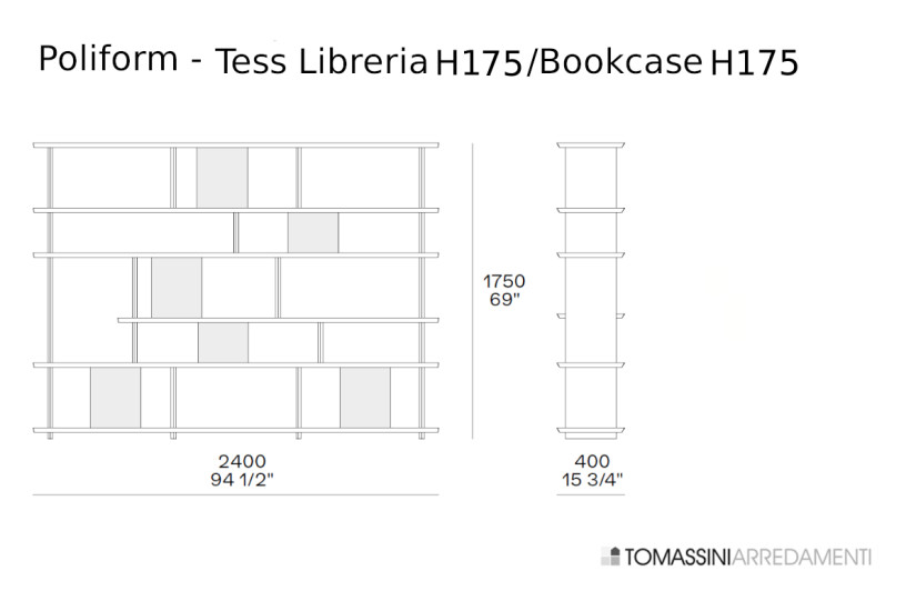 Librairie Tess Poliform - 5