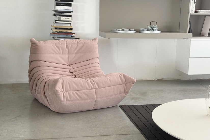 Poltrona Togo rosa (Offerta Expo) Ligne Roset - 1