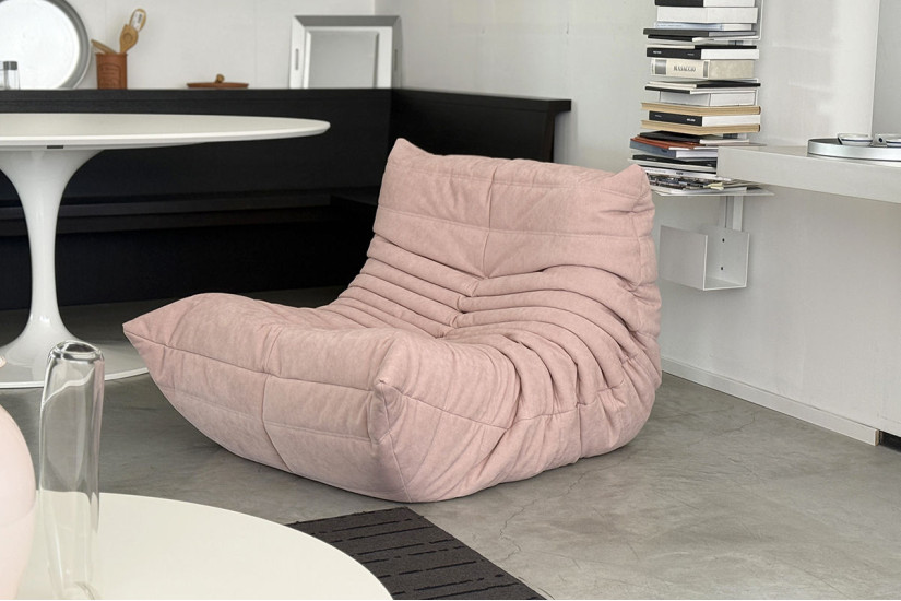 Fauteuil Togo rose (Offre Expo) Ligne Roset - 4