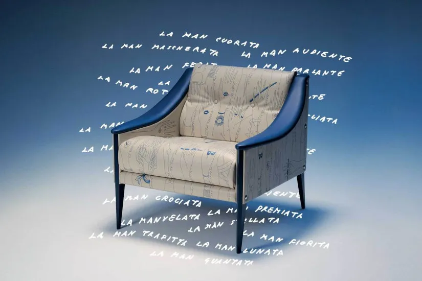 Fauteuil Dezza 60th Anniversary Limited Edition Poltrona Frau - 3