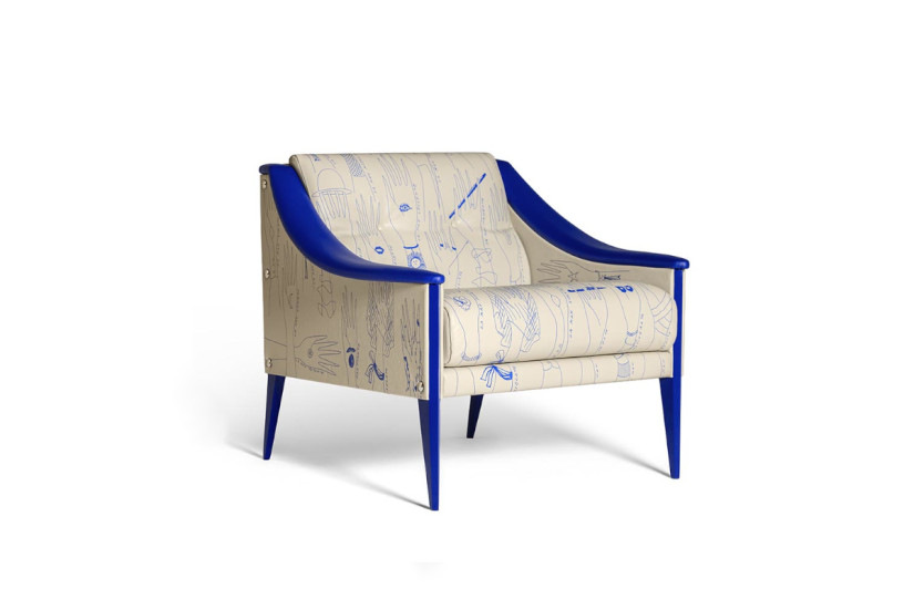 Dezza Armchair 60th Anniversary Limited Edition Poltrona Frau - 2