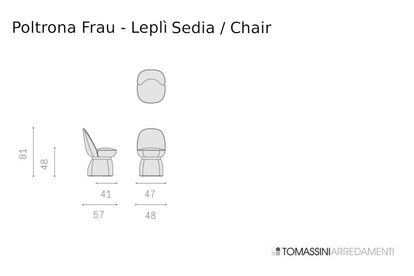 Sedia Leplì Poltrona Frau - 6