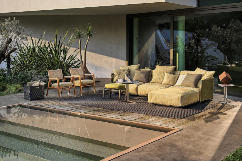 Vulcano Outdoor Sofa Flexform - 5
