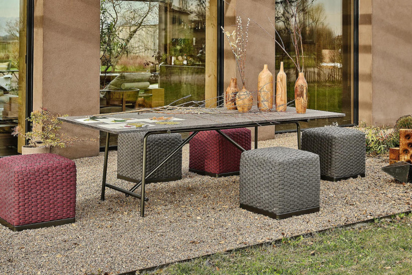 Phuket Outdoor Ottoman Flexform - 4