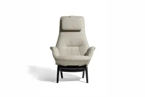 Downtown Lounge Armchair Poltrona Frau - 1