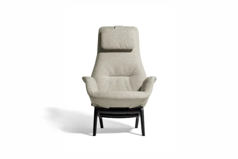 Downtown Lounge Armchair Poltrona Frau - 1