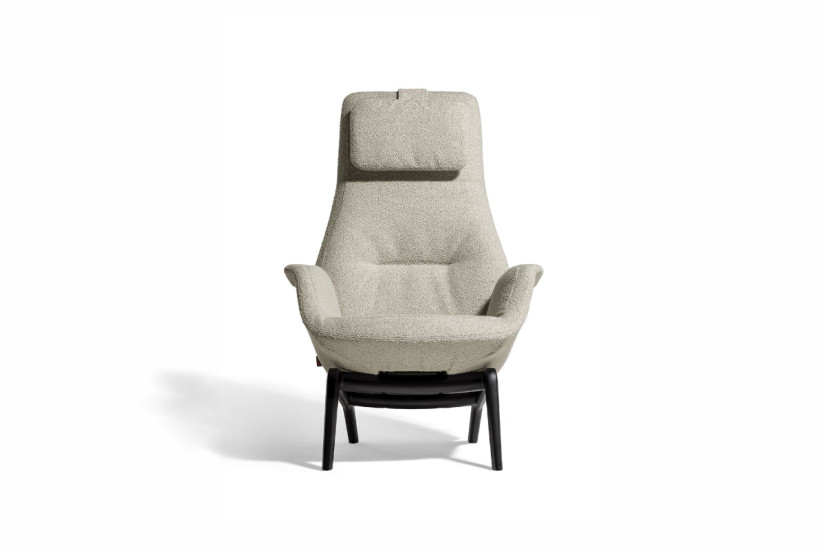 Fauteuil Downtown Lounge Poltrona Frau - 1