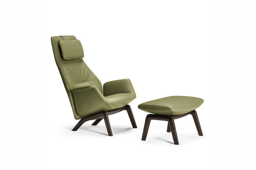 Fauteuil Downtown Lounge Poltrona Frau - 3