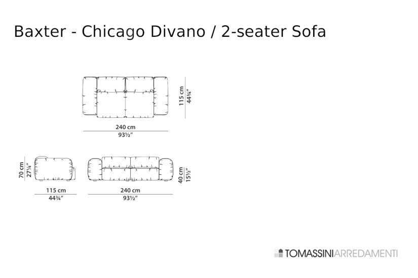 Chicago Sofa Baxter - 5