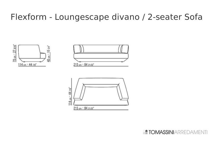 Loungescape Sofa Flexform - 7