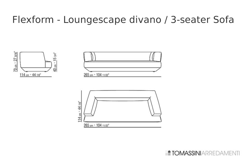 Divano Loungescape Flexform - 8