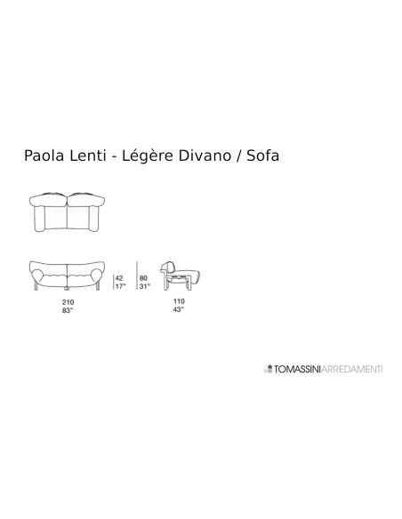 Divano Légère Paola Lenti - 5