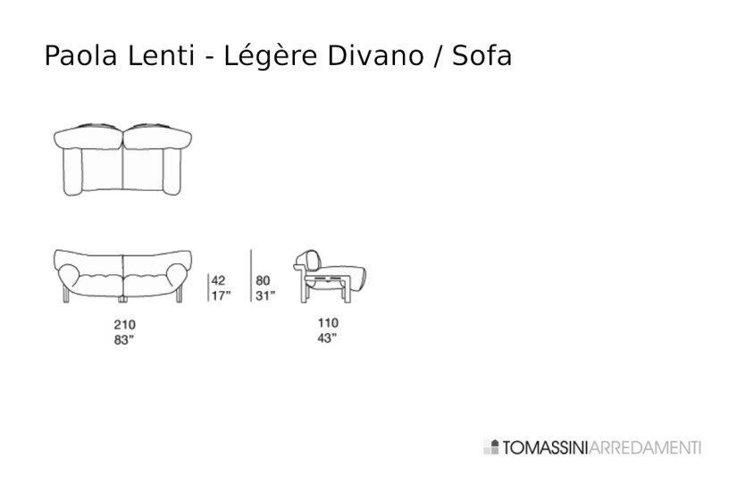 Légère Sofa Paola Lenti - 5