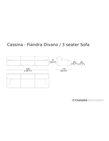 Fiandra Sofa Cassina - 6