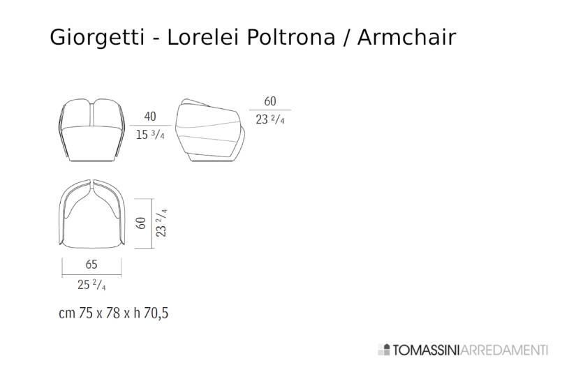 Lorelei Armchair Giorgetti - 6
