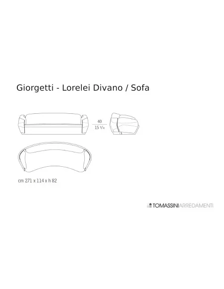 Lorelei Sofa Giorgetti - 4