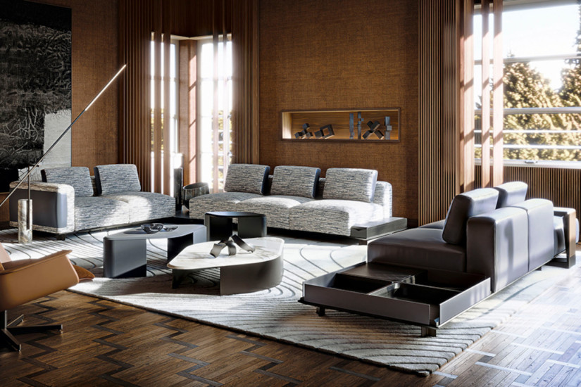 Canapé Nereide Giorgetti - 4