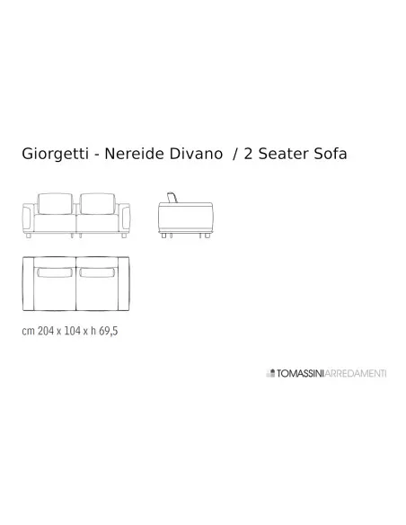 Nereide Sofa Giorgetti - 5
