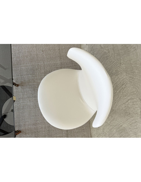 Sedia Mini Papilio in pelle bianca (Offerta Expo) B&B Italia - 4