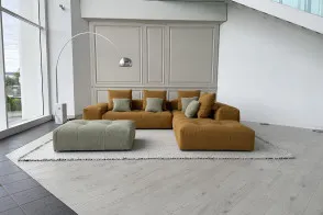 Pixel Orange Sofa (Expo Offer) Saba - 7 2