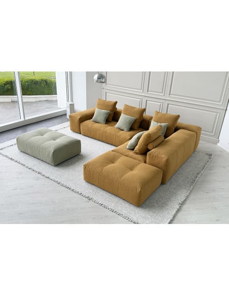 Divano Pixel Arancio (Offerta Expo) Saba - 5