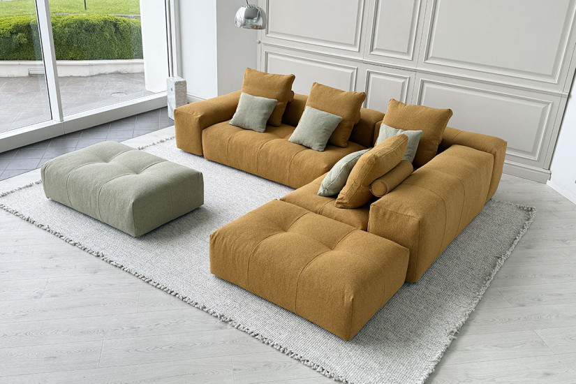 Divano Pixel Arancio (Offerta Expo) Saba - 5